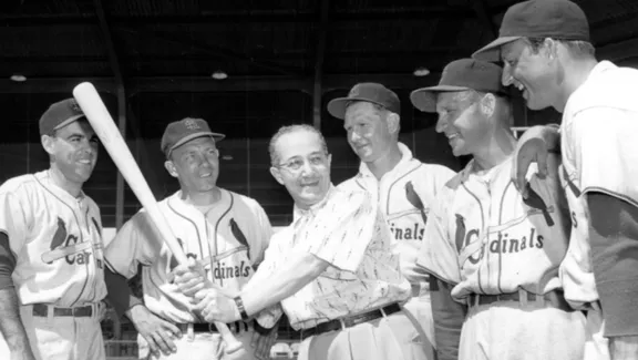 A gallery of Fred Saigh and the Cardinals