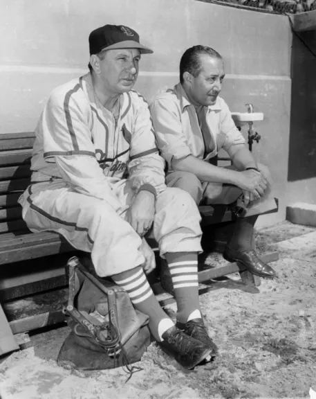 Eddie Dyer and Fred Saigh